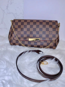 LOUIS VUITTON Favorite Damier Ebene MM