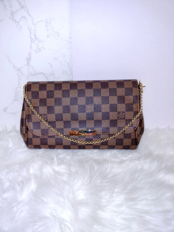 LOUIS VUITTON Favorite Damier Ebene MM