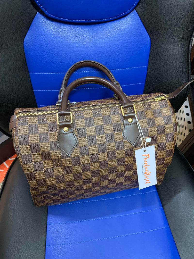 LOUIS VUITTON Speedy 30 Damier Ebene