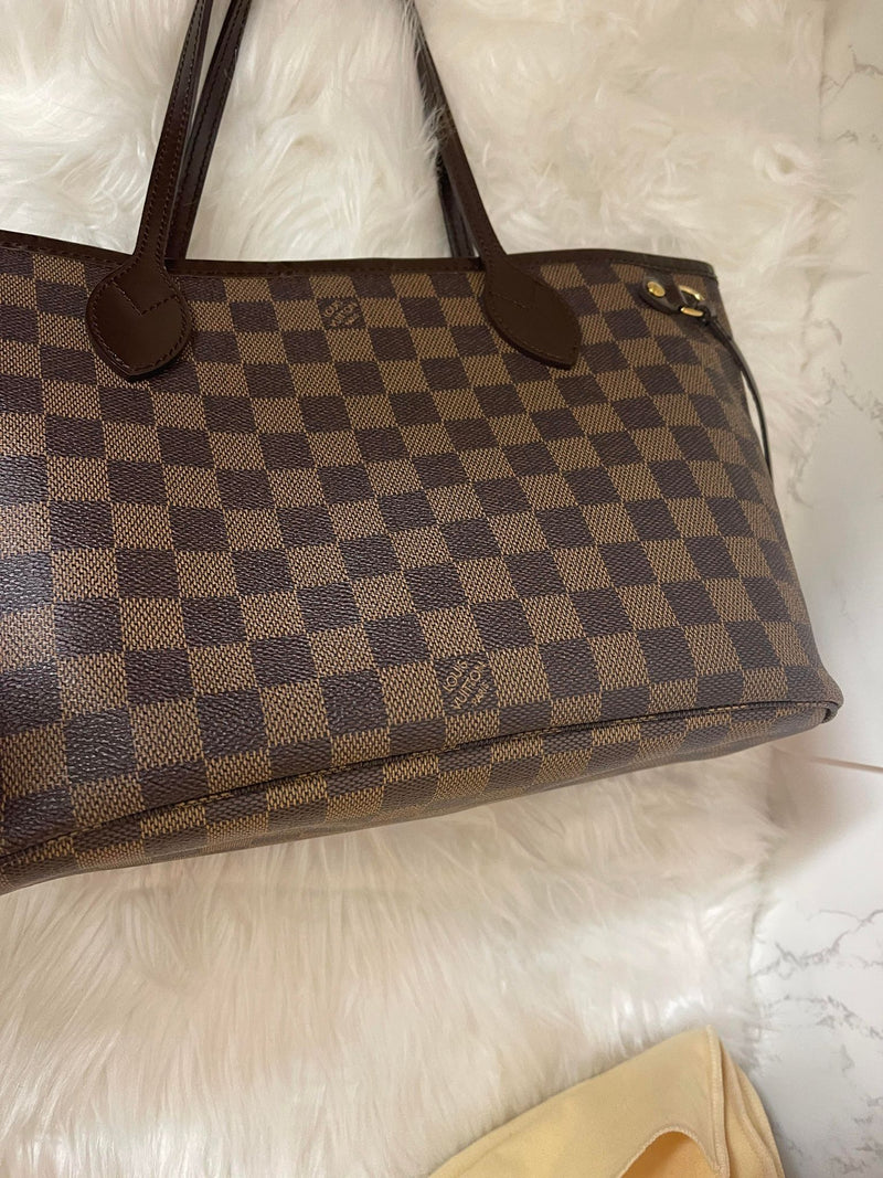 LOUIS VUITTON Neverfull Damier Ebene PM