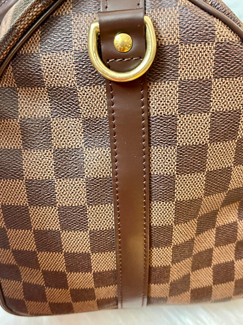 LOUIS VUITTON Damier Canvas Speedy 35