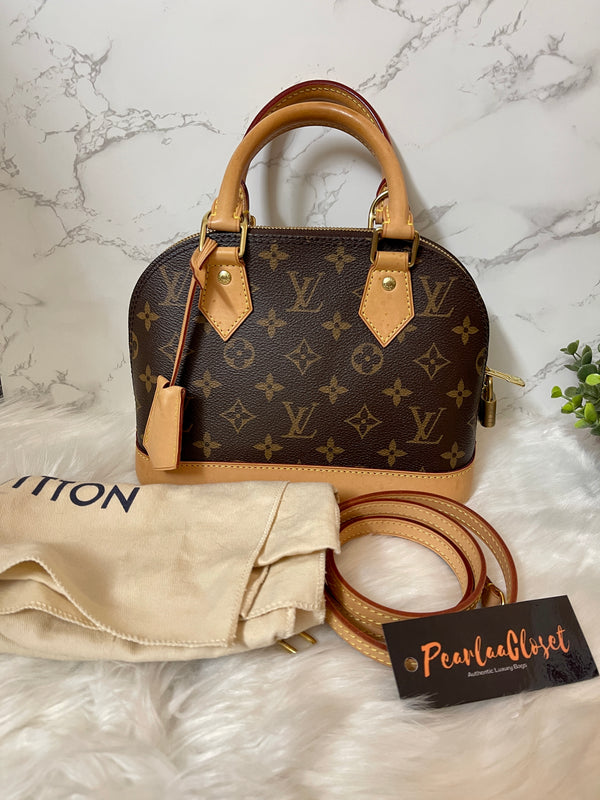 LOUIS VUITTON Monogram Alma BB