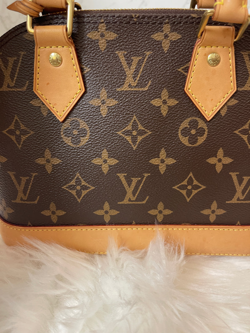 LOUIS VUITTON Monogram Alma BB