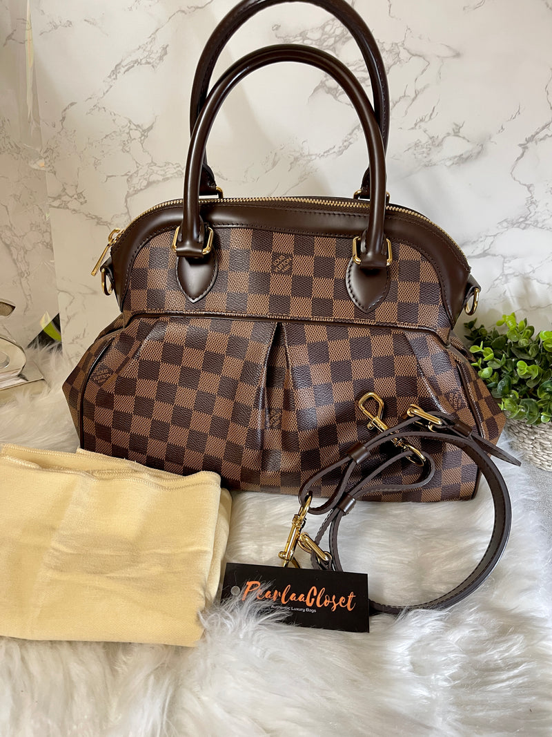 LOUIS VUITTON Damier Ebene Trevi PM