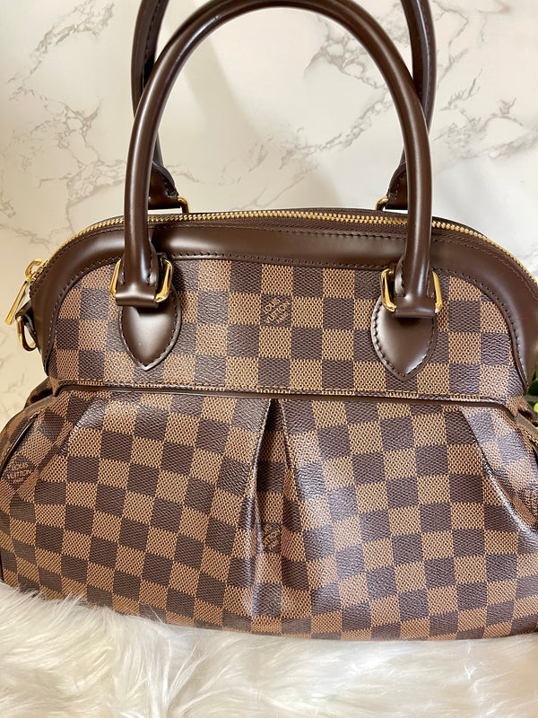 LOUIS VUITTON Damier Ebene Trevi PM