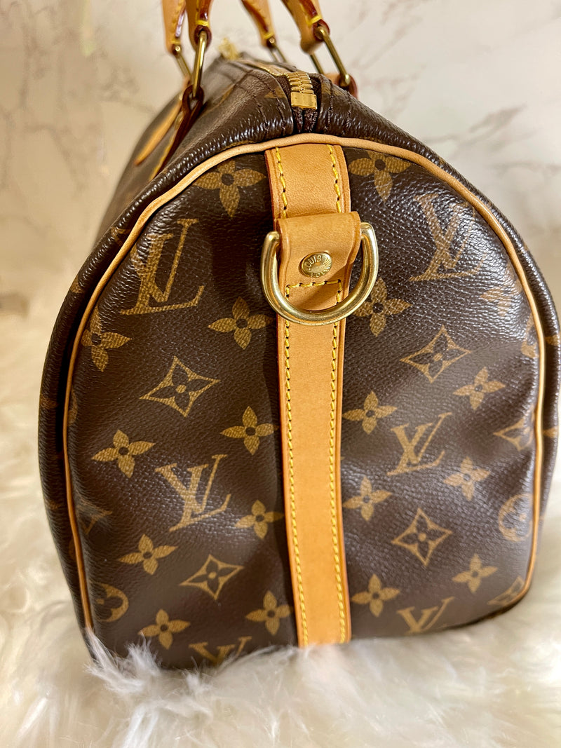 LOUIS VUITTON Monogram Canvas Speedy Bandouliere 30