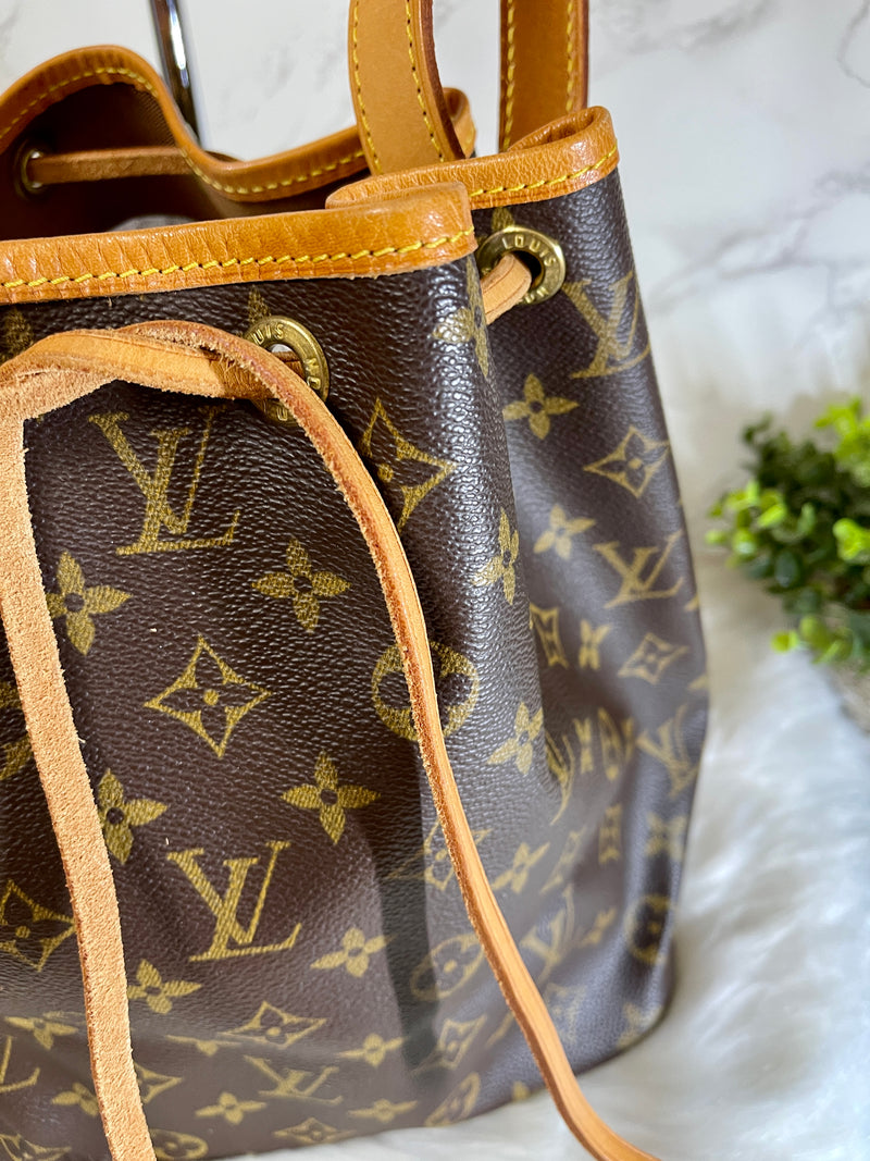 LOUIS VUITTON Monogram Canvas Petit Noe