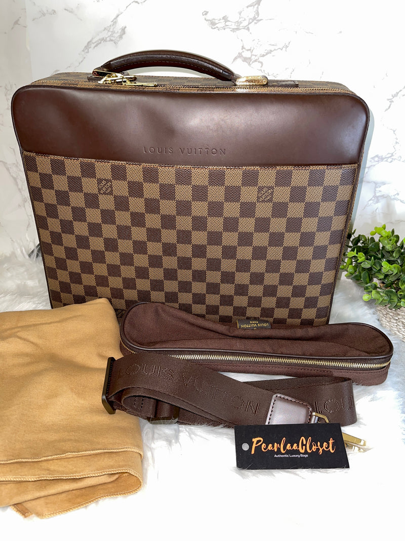 LOUIS VUITTON Damier Canvas Porte Ordinateur Sabana Laptop Bag