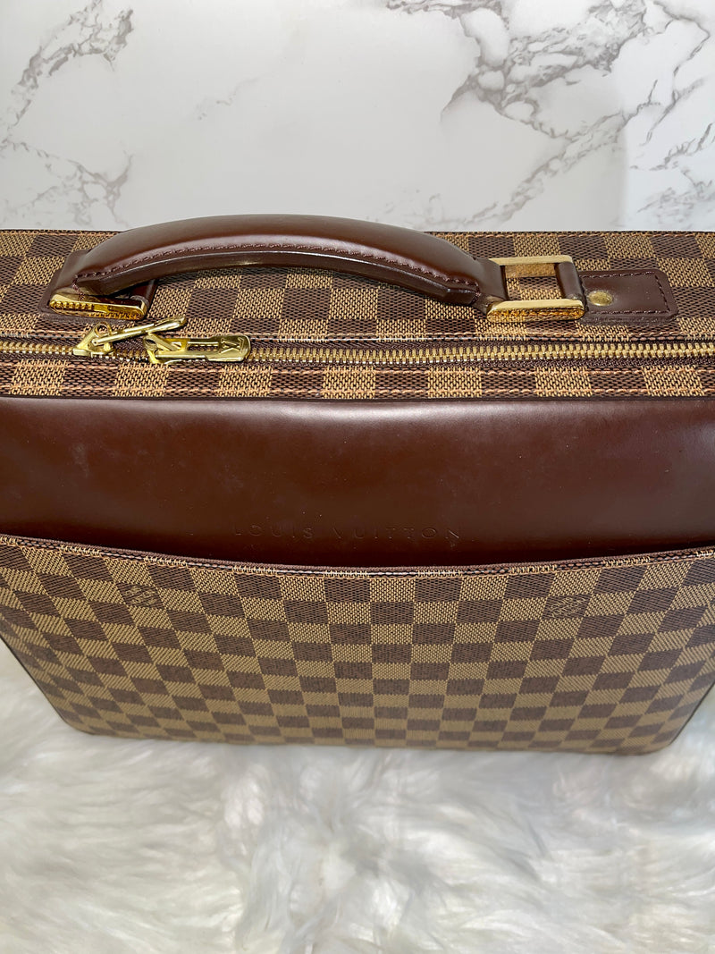 LOUIS VUITTON Damier Canvas Porte Ordinateur Sabana Laptop Bag