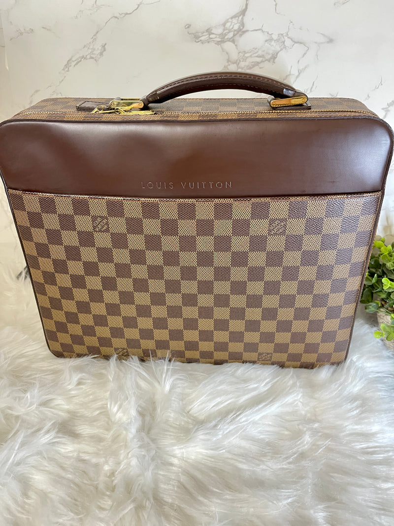 LOUIS VUITTON Damier Canvas Porte Ordinateur Sabana Laptop Bag