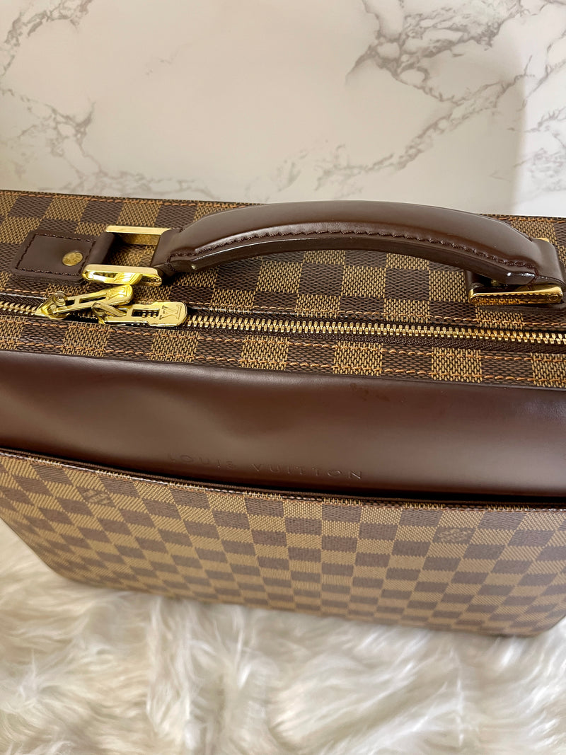 LOUIS VUITTON Damier Canvas Porte Ordinateur Sabana Laptop Bag