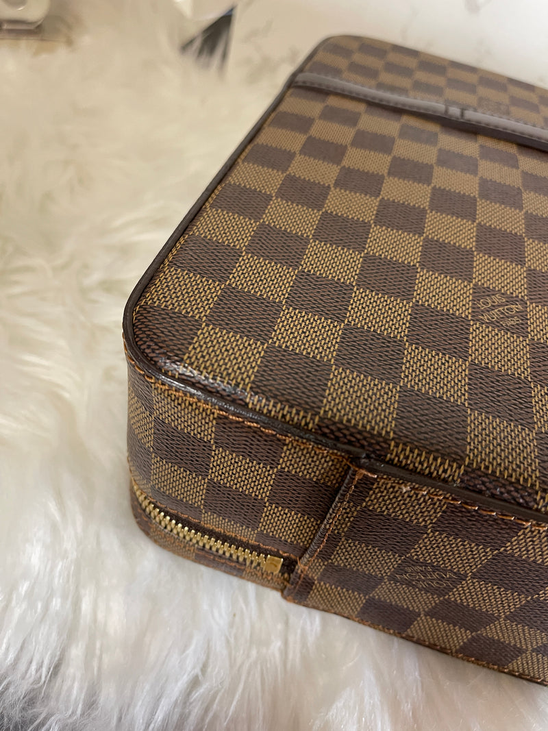 LOUIS VUITTON Damier Canvas Porte Ordinateur Sabana Laptop Bag