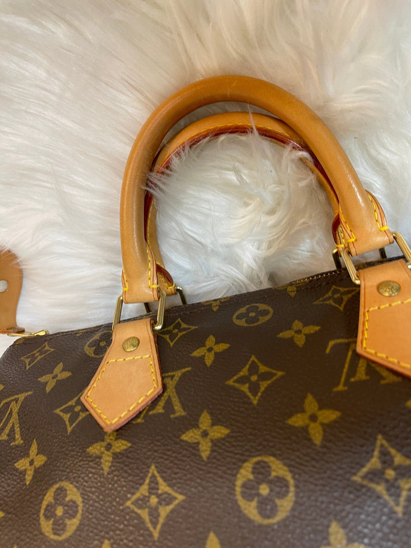 LOUIS VUITTON Monogram Canvas Speedy 30