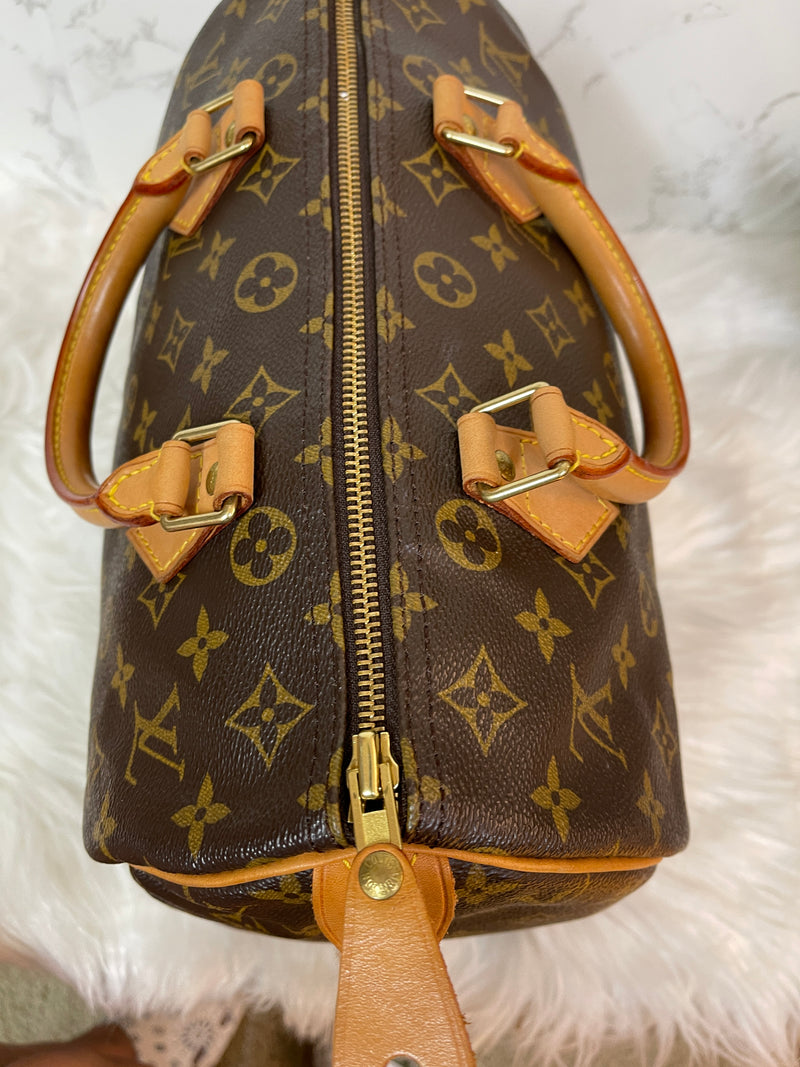 LOUIS VUITTON Monogram Canvas Speedy 30