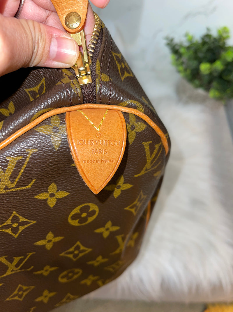 LOUIS VUITTON Monogram Canvas Speedy 30