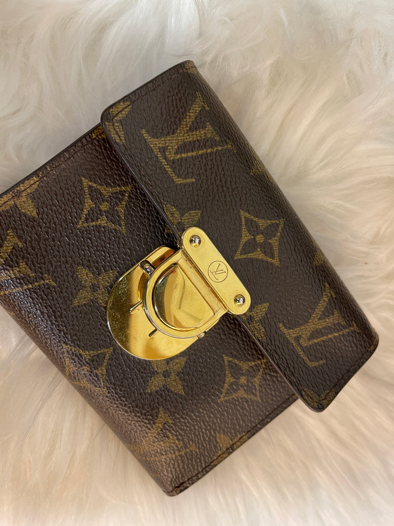 LOUIS VUITTON Monogram Koala Wallet