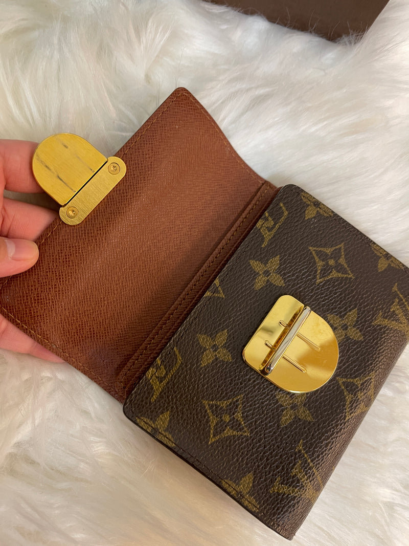 LOUIS VUITTON Monogram Koala Wallet