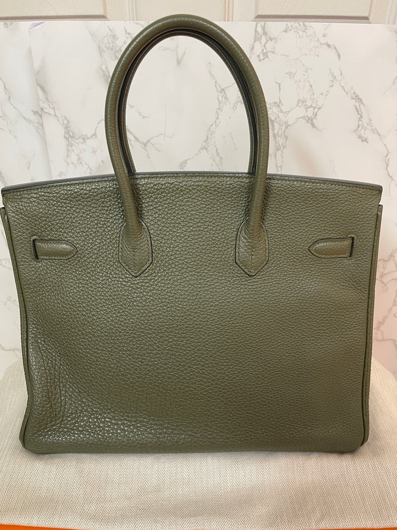 HERMES Birkin 35 Togo Gold Hardware