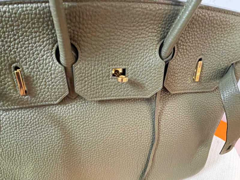 HERMES Birkin 35 Togo Gold Hardware