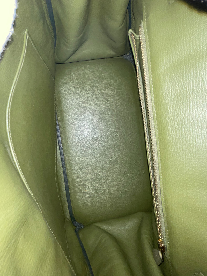 HERMES Birkin 35 Togo Gold Hardware