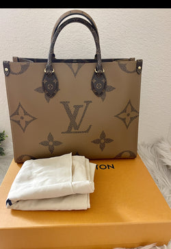 LOUIS VUITTON OnTheGo Reverse Monogram 2020 MM