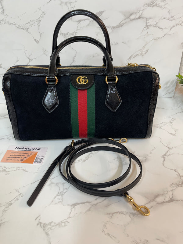 GUCCI Ophidia Boston Suede