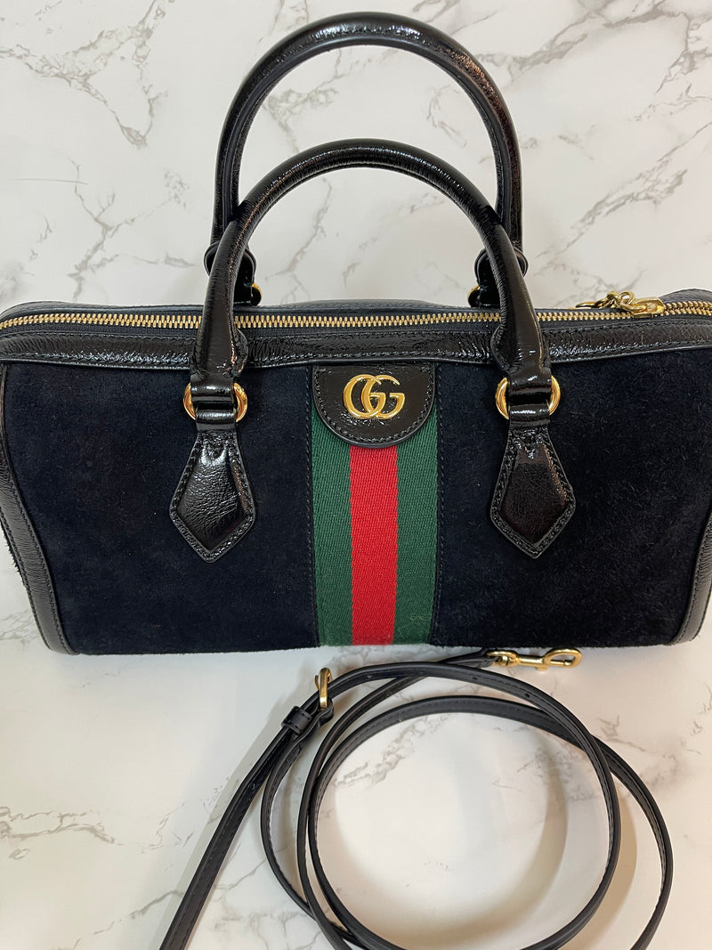 GUCCI Ophidia Boston Suede