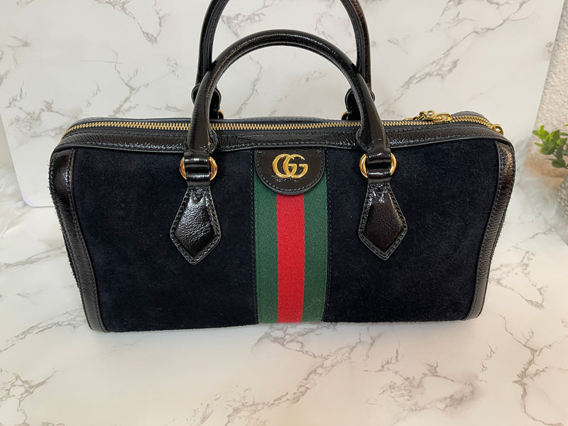 GUCCI Ophidia Boston Suede