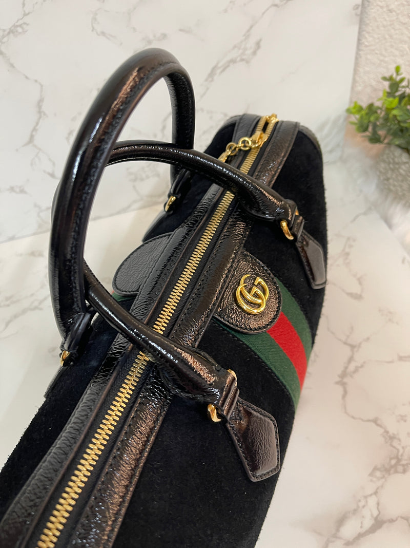 GUCCI Ophidia Boston Suede