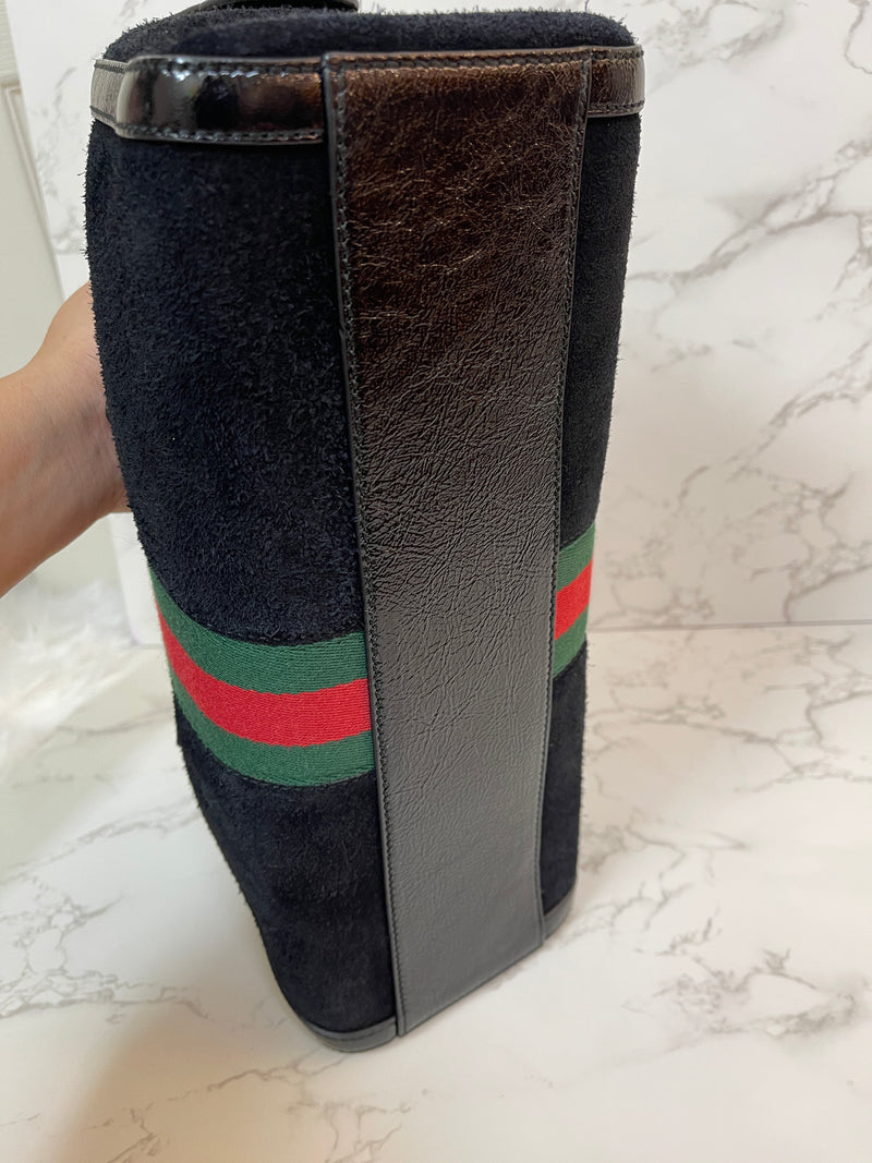 GUCCI Ophidia Boston Suede