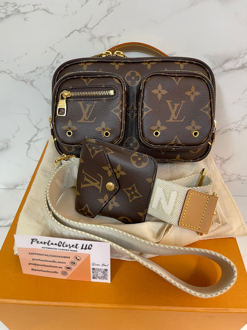 LOUIS VUITTON Monogram Utility Crossbody