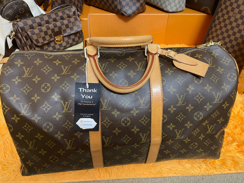 LOUIS VUITTON Monogram Canvas Keepall 50