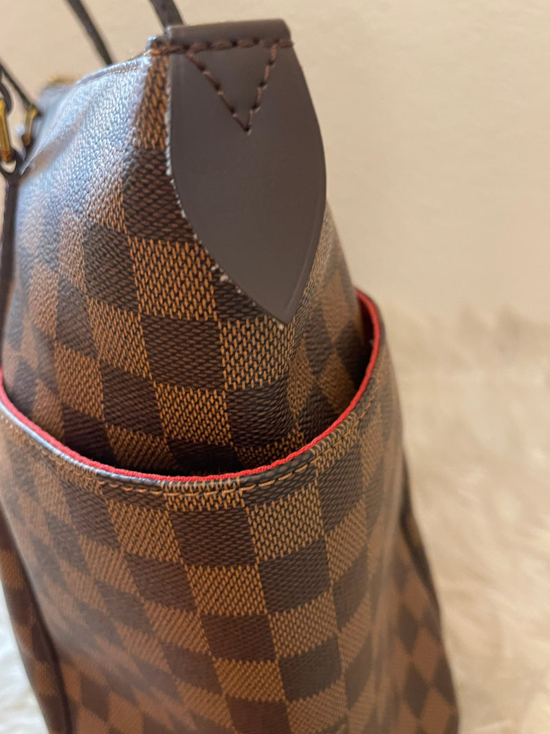 LOUIS VUITTON Damier Ebene Canvas Totally MM