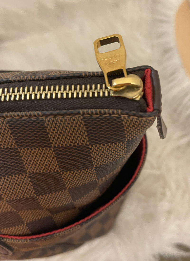 LOUIS VUITTON Damier Ebene Canvas Totally MM