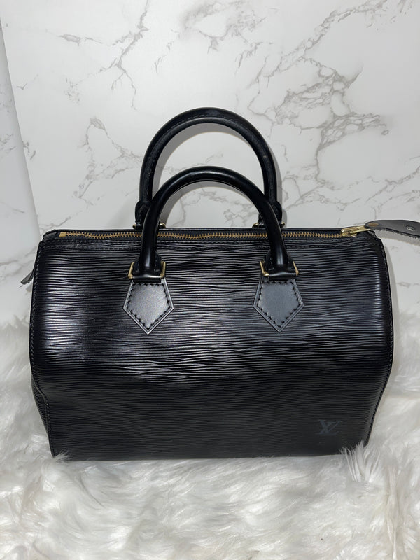 LOUIS VUITTON Epi Speedy 25