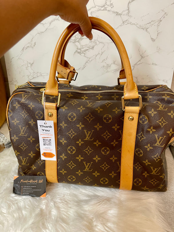 LOUIS VUITTON Monogram Canvas Caryall