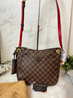 LOUIS VUITTON Damier Ebene South Bank Besace