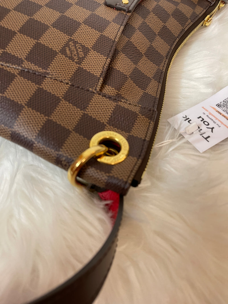 LOUIS VUITTON Damier Ebene South Bank Besace