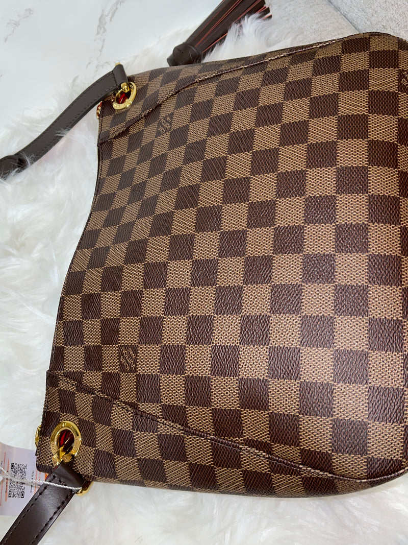 LOUIS VUITTON Damier Ebene South Bank Besace