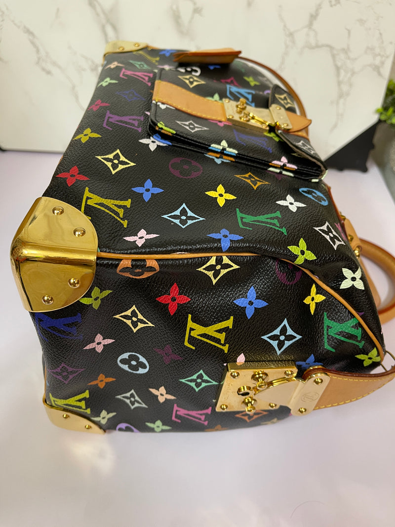 LOUIS VUITTON Speedy 30 Multi-Color Monogram (ITEM556)