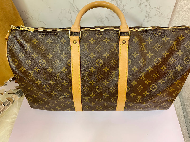 LOUIS VUITTON Keepall 50 Bandoulière Monogram