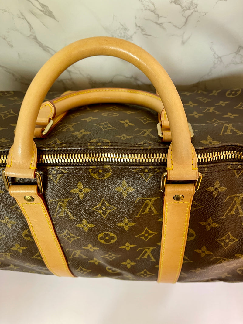 LOUIS VUITTON Keepall 50 Bandoulière Monogram