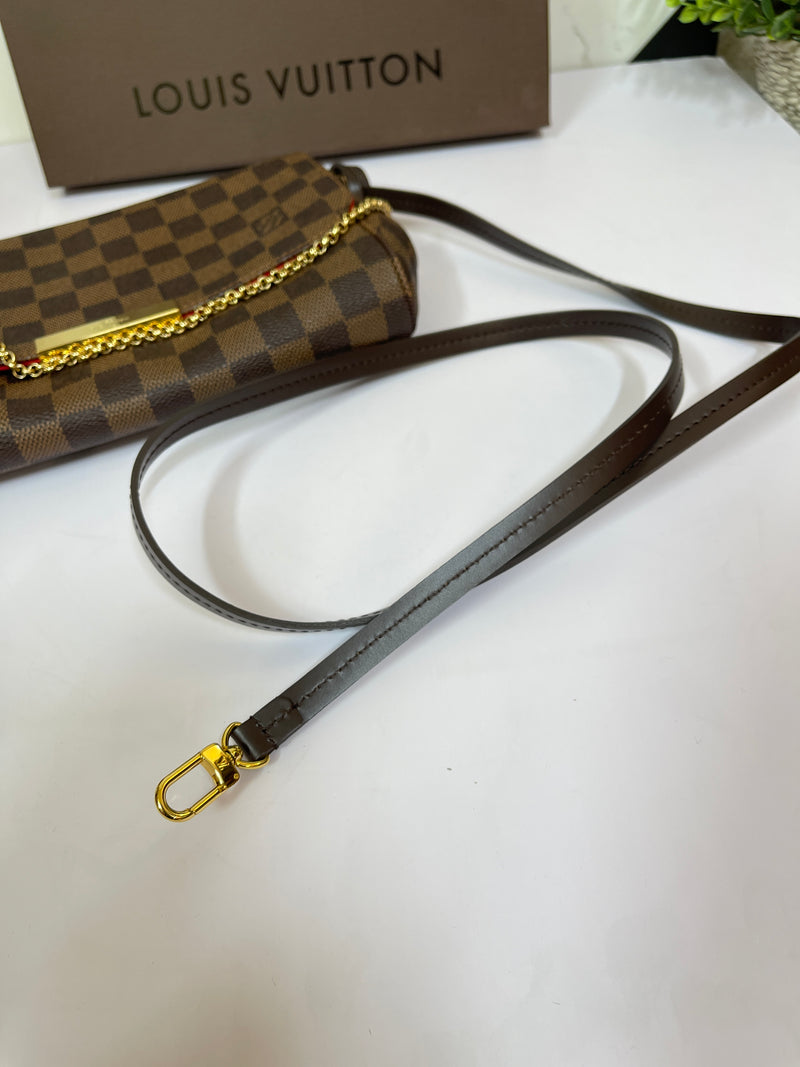 LOUIS VUITTON Favorite Damier Ebene MM