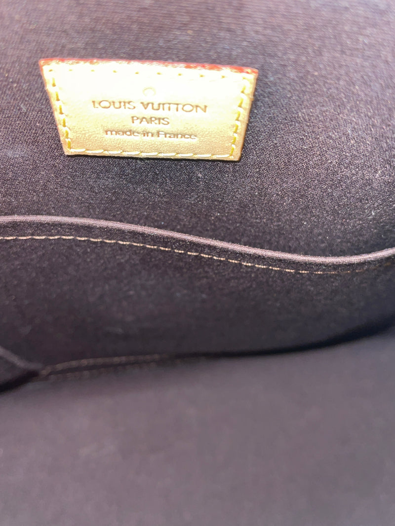 LOUIS VUITTON Alma PM Vernis Amarante