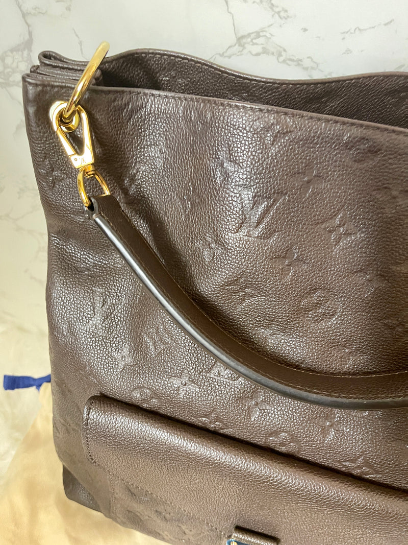 LOUIS VUITTON Metis Hobo Empreinte Leather (New Repair)