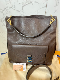 LOUIS VUITTON Metis Hobo Empreinte Leather (New Repair)