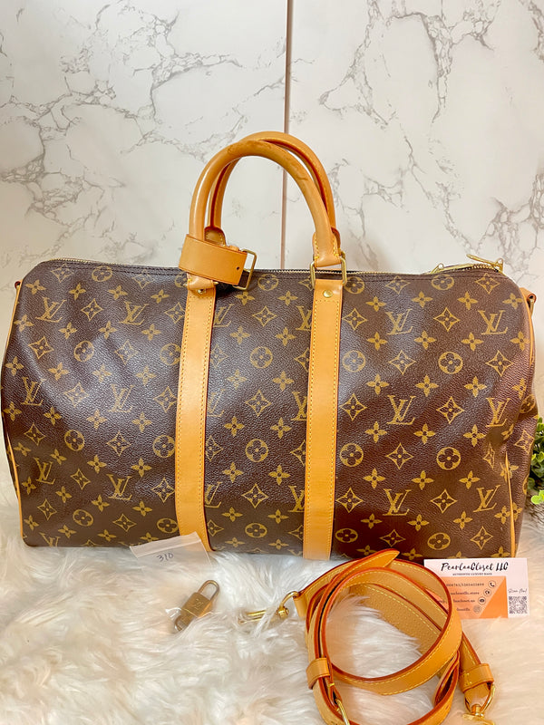 LOUIS VUITTON Keepall 45 Bandoulière Monogram