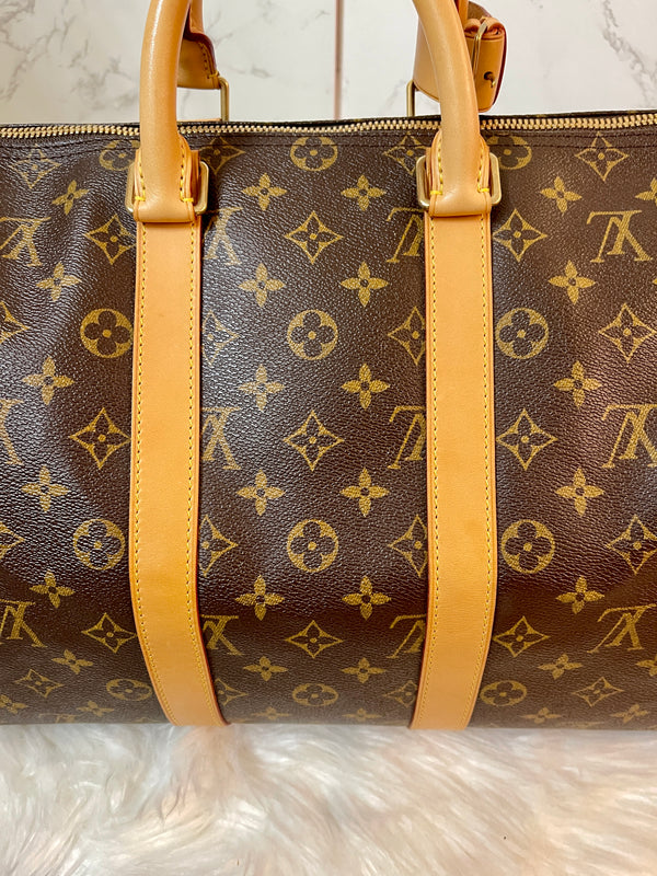 LOUIS VUITTON Keepall 45 Bandoulière Monogram