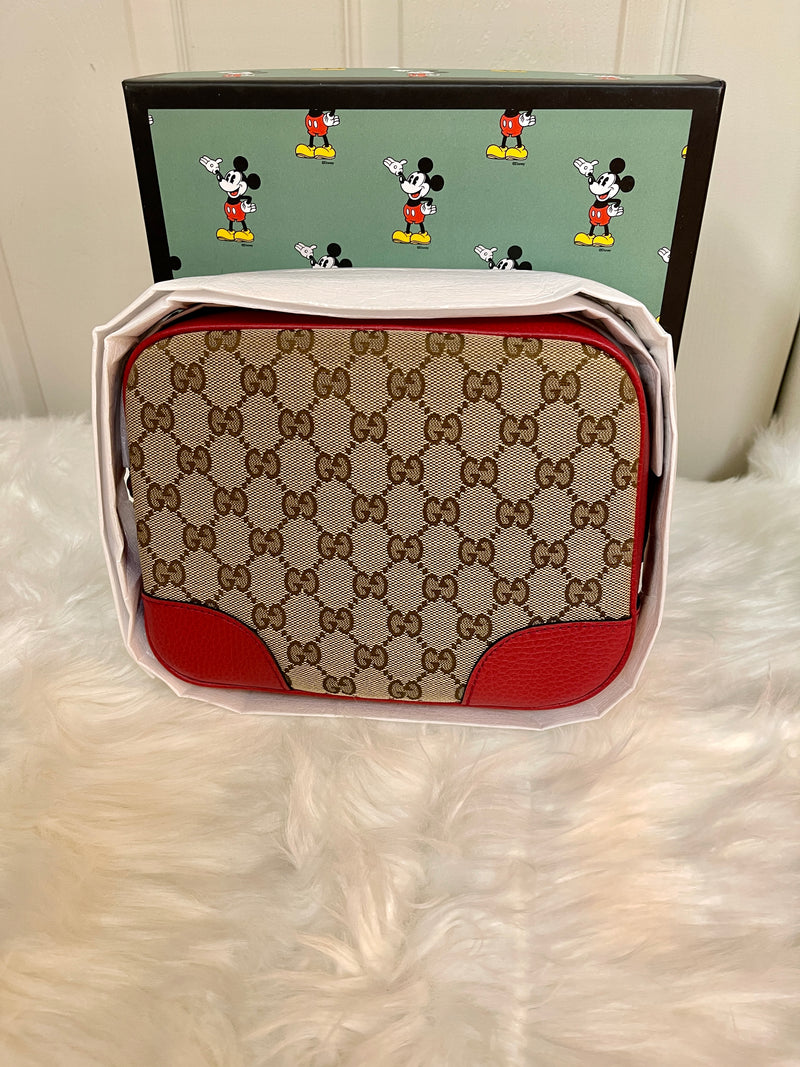 GUCCI Bree Camera Bag Red