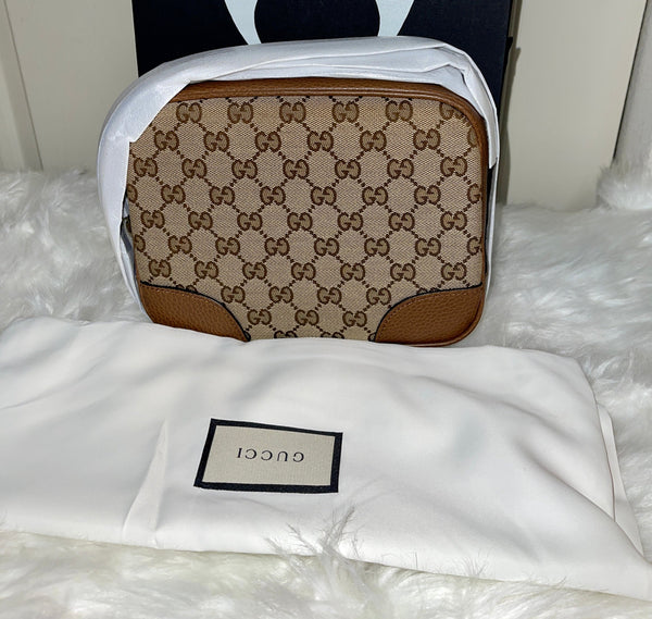 GUCCI Bree Camera Bag Brown